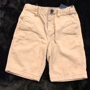 Boys khaki shorts